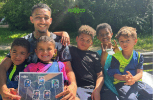 Des centres de loisirs qui participent à une Runco à Montpellier. La course d'orientation revisitée.