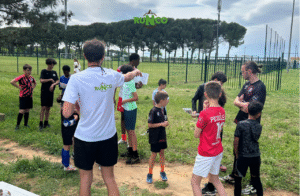 Un centre de loisir qui participe à une Runco à Nîmes. La course d'orientation revisitée.