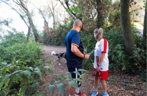 Groupe ayant participé à une Runco, l'activité sportive à faire sur Montpellier, entre amis ou en famille.