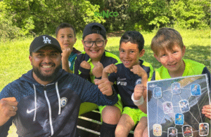 Des centres de loisirs qui participent à une Runco à Montpellier. La course d'orientation revisitée.