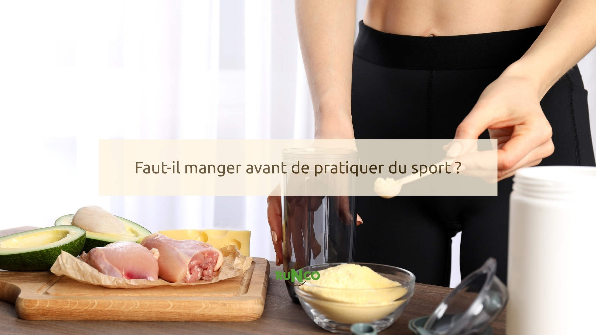 Guide de nutrition ultime avant de faire du sport.