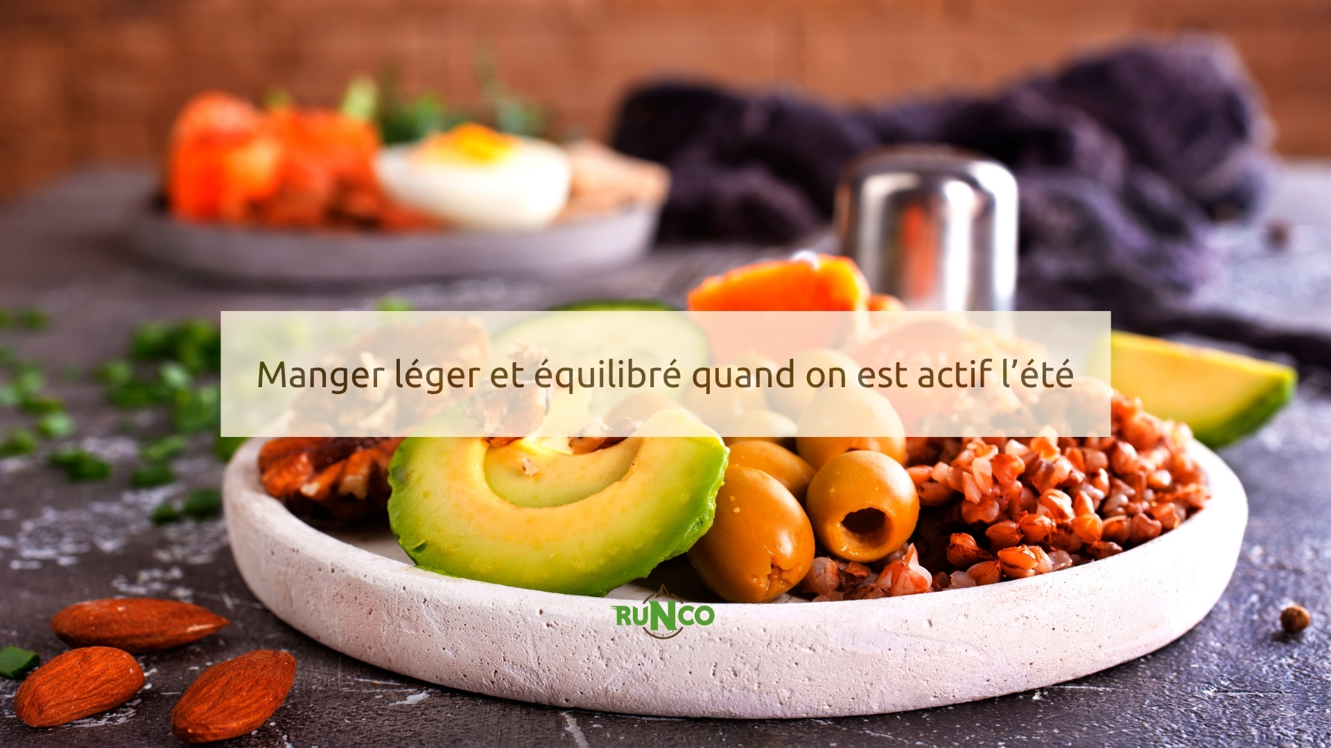 Manger léger et équilibré quand on est actif l’été